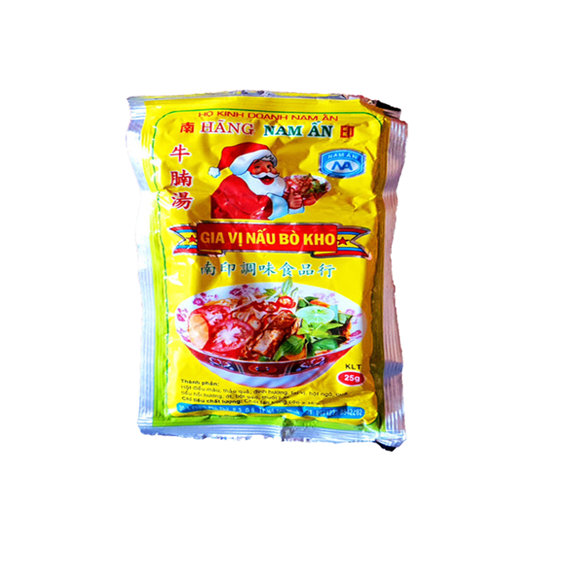 Gia vị Bò Kho Nam Ấn – Gói 25g